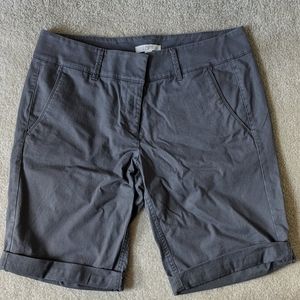 Loft Grey Bermuda Shorts